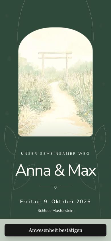 Herzensweg auf dem Handy